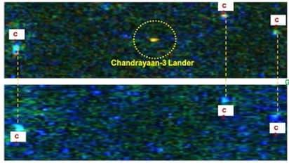 జాబిల్లిపై విశ్రాంతి తీసుకుంటున్న విక్రమ్ ను ఫొటో తీసిన చంద్రయాన్-2 ఆర్బిటాల్.. ల్యాండర్ ఇప్పుడెలా ఉందంటే ?