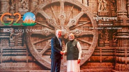 ಜಾಗತಿಕ ಗಣ್ಯರಿಗೆ ಕೊನಾರ್ಕ್ ಕಾಲಚಕ್ರ ಪರಿಚಯಿಸಿದ ಪ್ರಧಾನಿ ಮೋದಿ