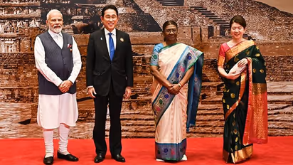 G20 Summit 2023: Japan's First Lady dons green Kanjeevaram saree at President's dinner, photo goes viral