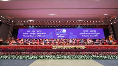 G20 Summit 2023: ஜி 20 உச்சி மாநாடு.. இந்தியாவின் இசை பாரம்பரியத்தை ரசித்து பார்த்த விருந்தினர்கள்..!!