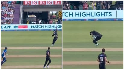 അസാധ്യം! ബെയര്‍സ്‌റ്റോയെ പറന്നുപിടിച്ച് മിച്ചല്‍ സാന്റ്‌നര്‍; അവിശ്വസനീയമെന്ന് ക്രിക്കറ്റ് ആരാധകര്‍ - വീഡിയോ