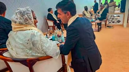 ಶೇಖ್‌ ಹಸೀನಾ ಜೊತೆ ಮಂಡಿಯೂರಿ ರಿಷಿ ಮಾತುಕತೆ: ಸುಧಾಮೂರ್ತಿ ಅಳಿಯನ ಸಂಸ್ಕಾರಕ್ಕೆ ಎಲ್ಲೆಡೆ ಶ್ಲಾಘನೆ