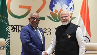 'ചൈനയേക്കാൾ മുന്നിൽ, ഇന്ത്യ സൂപ്പർ പവർ, ആഫ്രിക്കയിലേക്ക് എപ്പോഴും സ്വാഗതം'; പ്രശംസിച്ച് ആഫ്രിക്കൻ യൂണിയൻ