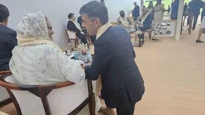 இப்படிபட்டவரா இங்கிலாந்து பிரதமர் ரிஷி சுனக்; வைரலாகும் புகைப்படம்!!