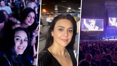 Jonas brothers' concert: Preity Zinta, Priyanka Chopra enjoy a 'fun night' at Yankee Stadium