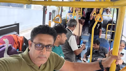 ബംഗളൂരുവില് കടുത്ത പ്രതിഷേധം! അനില് കുംബ്ലെ യാത്ര ചെയ്തത് ബസില്; സിദ്ധരാമയ്യ സര്ക്കാര് പദ്ധതിക്ക് പിന്തുണ