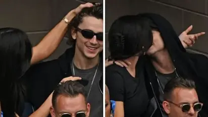 Kylie Jenner, Timothee Chalamet's PDA at US Open Final goes VIRAL - WATCH