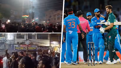 Asia Cup 2023: Video of fireworks, celebrations in J&K after India's win over Pakistan goes viral - WATCH