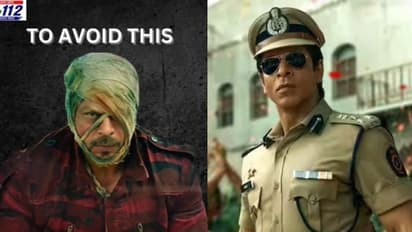 'ഇത് ഒഴിവാക്കാന്‍'; 'ജവാനെ' പരസ്യത്തിലെടുത്ത് യുപി പൊലീസ്; സോഷ്യല്‍ മീഡിയയില്‍ വൈറല്‍