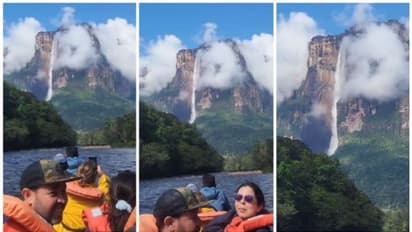 'ഇതോ ആകാശ ഗംഗ'; ഏഞ്ചൽ വെള്ളച്ചാട്ടത്തിന്‍റെ വിസ്മയപ്പെടുത്ത വീഡിയോ വീണ്ടും വൈറല്‍ ! 