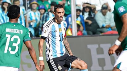 ബൊളീവിയയെ ലാ പാസില് കത്തിച്ച് അര്ജന്റീന; മെസിയില്ലാതെ ഇറങ്ങിയ ടീമിനെ ഡി മരിയ തോളിലേറ്റി, മിന്നുന്ന ജയം