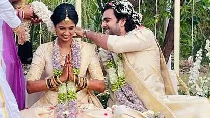 Tamil star Ashok Selvan gets married to Keerthi Pandian in an intimate royal wedding