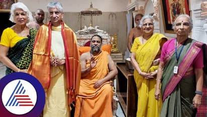 ಮಂತ್ರಾಲಯದಲ್ಲಿ ರಾಯರ ಆಶೀರ್ವಾದ ಪಡೆದ ಬ್ರಿಟನ್‌ ಪ್ರಧಾನಿ ರಿಷಿ ಸುನಕ್‌ ಪೋಷಕರು, ಸಾಥ್‌ ನೀಡಿದ ಸುಧಾಮೂರ್ತಿ!