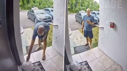 DoorDash delivery driver faces backlash for spitting on customer's order | WATCH