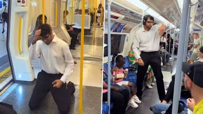 WATCH: Indian man dances to Shah Rukh Khan's iconic 'Chaiyya Chaiyya' on London metro; video goes viral