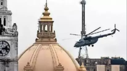 യുപിയിലെ വിധാൻ ഭവന് തൊട്ട് മുകളിൽ നോ ഫ്ലൈ സോണിൽ ഹെലികോപ്റ്റർ! വൈറൽ സംഭവം ഇതാണ്!