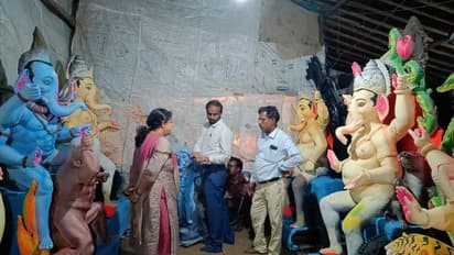 ಚಿತ್ರದುರ್ಗ ಜಿಲ್ಲೆಯಾದ್ಯಂತ ಹಲವೆಡೆ ದಾಳಿ: 12 ಪಿಒಪಿ ಗಣೇಶ ಮೂರ್ತಿ ವಶ