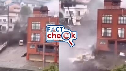 ആര്ത്തലച്ച് വെള്ളവും ചെളിയും നിമിഷങ്ങള്ക്കകം നഗരം വിഴുങ്ങി; ഭയാനകമായ വീഡിയോ ലിബിയയില് നിന്നോ- Fact Check