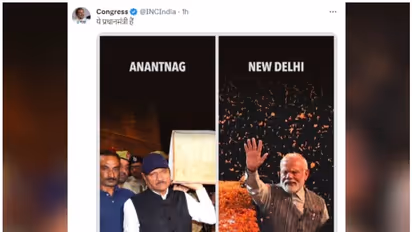 കശ്മീരില് ഏറ്റുമുട്ടലിനിടെ മോദിക്ക് സ്വീകരണം; രൂക്ഷ വിമർശനവുമായി പ്രതിപക്ഷം