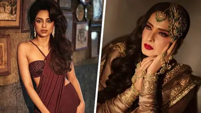 Sobhita Dhulipala meets Rekha at award ceremony. shares reaction