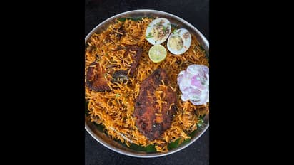 ரெஸ்டாரன்ட் ஸ்டைலில் ருசியான 'மீன் பிரியாணி'.. இதோ ரெசிபி..!!