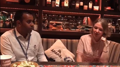 Russian woman's fluent Hindi skills astonish Indian bureaucrat | WATCH