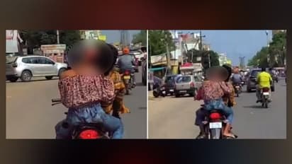 ഓടുന്ന ബൈക്കില് ചുംബനം, വീഡിയോ; നടപടിക്കൊരുങ്ങി മോട്ടോര് വാഹനവകുപ്പ്