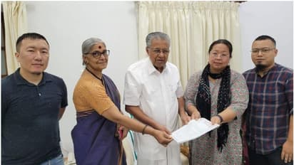 കേരളത്തിൽ തുടർ പഠനത്തിന് സൗകര്യമൊരുക്കണം, കുകി വിദ്യാർത്ഥിനികൾ മുഖ്യമന്ത്രിയെ കണ്ടു; പരിഗണിക്കുമെന്ന് മറുപടി