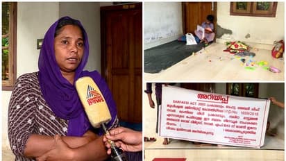 വീട് ജപ്തി ചെയ്തു, വഴിയാധാരമായി ഒരു കുടുംബം; 6 വയസുകാരനൊപ്പം അമ്മ കഴിയുന്നത് വരാന്തയിൽ