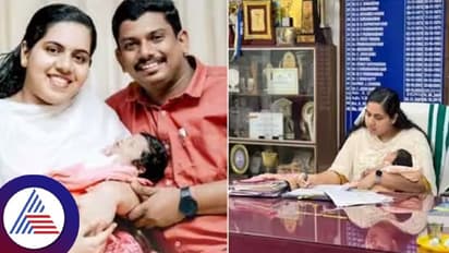 ಕೈಯಲ್ಲಿ ಮಗು ಹಿಡಿದುಕೊಂಡು ಕಚೇರಿಯಲ್ಲಿ ಕೆಲಸ; ದೇಶದ ಅತ್ಯಂತ ಕಿರಿಯ ಮೇಯರ್ ಫೋಟೋ ವೈರಲ್‌