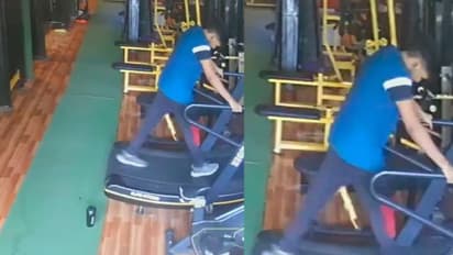 ಟ್ರೆಡ್ಮಿಲ್ನಲ್ಲಿ ಓಡುತ್ತಿದ್ದ ವ್ಯಕ್ತಿ ಹಾರ್ಟ್ಅಟ್ಯಾಕ್ನಿಂದ ಸಾವು, ಹೃದಯ ವಿದ್ರಾವಕ ಕ್ಷಣ ಸಿಸಿಟಿವಿಯಲ್ಲಿ ಸೆರೆ