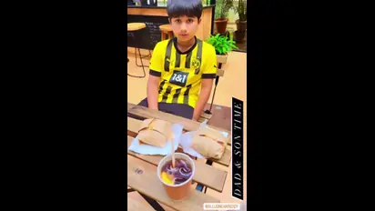 Allu Arjun shares adorable picture with son Allu Ayaan; says ”Dad & son time”