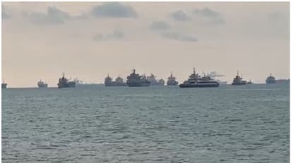 കേരളത്തിലേക്കുള്ള ഷെങ്ഹുവ സിംഗപ്പൂരിൽ; വീഡിയോ പങ്കുവച്ച് മന്ത്രി, 'കാത്തിരിക്കുന്നത് അടുത്ത നാലിനായി'