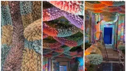 ഗണേശ ചതുർത്ഥി; 65 ലക്ഷം രൂപയുടെ നോട്ടുകളും നാണയങ്ങളും കൊണ്ട് അലങ്കരിച്ച് ഗണേശ ക്ഷേത്രം !