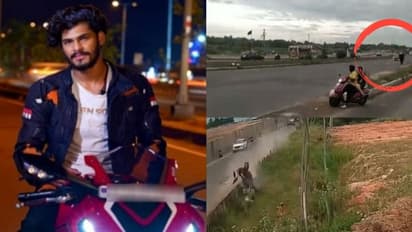 ട്രാഫിക്ക് നിയമങ്ങള്‍ കാറ്റില്‍ പറത്തി തമിഴ് യുട്യൂബര്‍; ബൈക്ക് സ്റ്റണ്ടിനിടെ അപകടം: വീഡിയോ