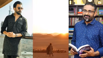 'ആടുജീവിതം പകുതി വരെയുള്ള സീനുകള്‍ കണ്ടു'; പൃഥ്വിരാജിന്‍റെ പ്രകടനത്തെക്കുറിച്ച് ബെന്യാമിന്‍