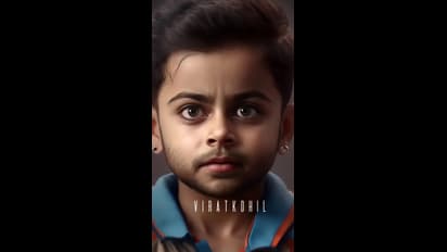 ಭಾರತೀಯ ಕ್ರಿಕೆಟರ್ಸ್‌ ವಿರಾಟ್‌ ಕೊಹ್ಲಿ, ಸಚಿನ್‌, ರೋಹಿತ್‌ರನ್ನು ಮಕ್ಕಳಂತೆ ಚಿತ್ರಿಸಿದ ಎಐ!  ಹೇಗೆ ಕಾಣ್ತಾರೆ ನೋಡಿ..
