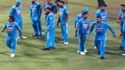 നടത്തവും നോട്ടവുമെല്ലാം അതുതന്നെ! കോലിയെ അനുകരിച്ച് ഇഷാന്‍ കിഷന്‍; തിരിച്ചടിച്ച് കോലി - രസകരമായി വീഡിയോ കാണാം