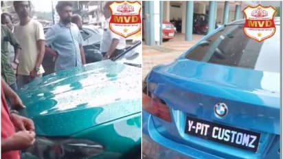 അത്യാ‍ഡംബര ബിഎംഡബ്ല്യു, ദില്ലി രജിസ്ട്രേഷൻ 'നമ്പറിൽ' കേരളത്തിൽ കറക്കം! എംവിഡി വിട്ടില്ല, ഒടുവിൽ മുട്ടൻ പണി