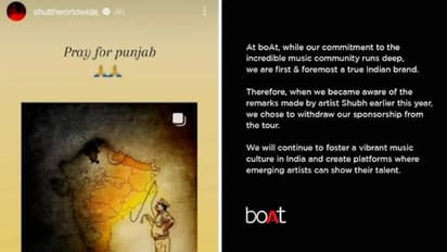 'A true Indian brand': Boat withdraws sponsorship for Canadian singer Shubh's tour over Khalistan support