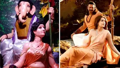 Ganesh Chaturthi 2023: Adipurush themed idol goes viral on social media