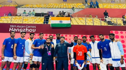 Hangzhou Asian Games: ஆசிய விளையாட்டு போட்டியில் முதல் வெற்றி: கம்போடியாவை தோற்கடித்த இந்திய வாலிபால் டீம்!