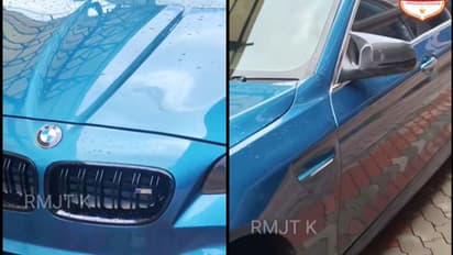 രജിസ്ട്രേഷൻ നമ്പറിൽ 'നമ്പർ' ഇറക്കിയ ബിഎംഡബ്ല്യൂ കാർ ആർട്ടിഒ-യുടെ മുന്നിൽ; പിന്നെ എന്തെന്ന് പറയേണ്ടല്ലോ!