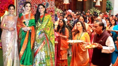 വിനായക ചതുർഥി ആഘോഷത്തിൽ അന്റലിയ; ഗംഭീര വിരുന്നൊരുക്കി മുകേഷ് അംബാനിയും കുടുംബവും