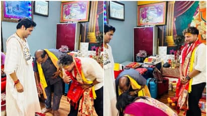 ഏഷ്യാ കപ്പിലെ പ്രകടനം ലോകകപ്പില്‍ ആവര്‍ത്തിക്കണം! അനുഗ്രഹത്തിനായി ബാഗേശ്വര്‍ ധാമിലെത്തി കുല്‍ദീപ് യാദവ്