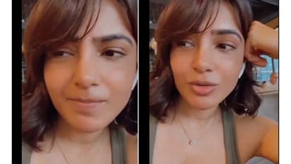 ಡ್ರಿಪ್‌ ಹಾಕ್ಕೊಂಡು ಮಲಗಿದ್ದ ಸಮಂತಾ ಜಿಮ್‌ನಲ್ಲಿ ತಾರಾಮಾರಾ ವರ್ಕೌಟ್, ಏನಮ್ಮಾ ನಿನ್ ಅವಸ್ಥೆ ಅಂತಿದ್ದಾರೆ ನೆಟ್ಟಿಗರು!