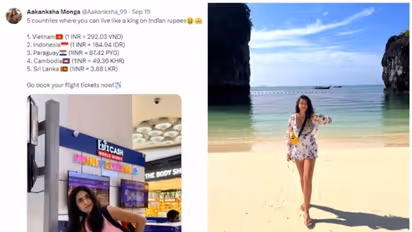 രൂപയ്ക്ക് 'വില'യുള്ള രാജ്യങ്ങള്‍, യാത്ര തുടങ്ങൂവെന്ന് സഞ്ചാരി; ട്രോള്‍, ഒടുവില്‍ പോസ്റ്റ് തന്നെ ഇല്ലാതായി ! 