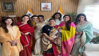 కొత్త పార్లమెంట్లో భవనంలో ఖుష్బూ, తమన్నా, మంచులక్ష్మీ.. మహిళా రిజర్వేషన్ బిల్లుపై రియాక్షన్ ఇదే..