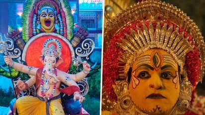 Rishab Shetty's Kantara takes over Ganesh Chaturthi festivities, pandals don 'Kantara Ganpati' idols
