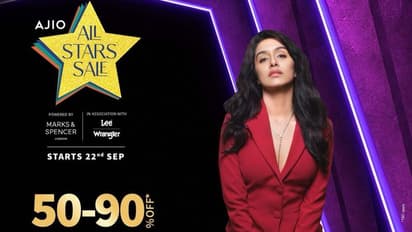 AJIO 'ఆల్ స్టార్స్ సేల్' ద్వారా షాపింగ్ చేస్తే 50 నుండి 90 శాతం డిస్కౌంట్ మీ సొంతం..పండగ చేస్కోండి..